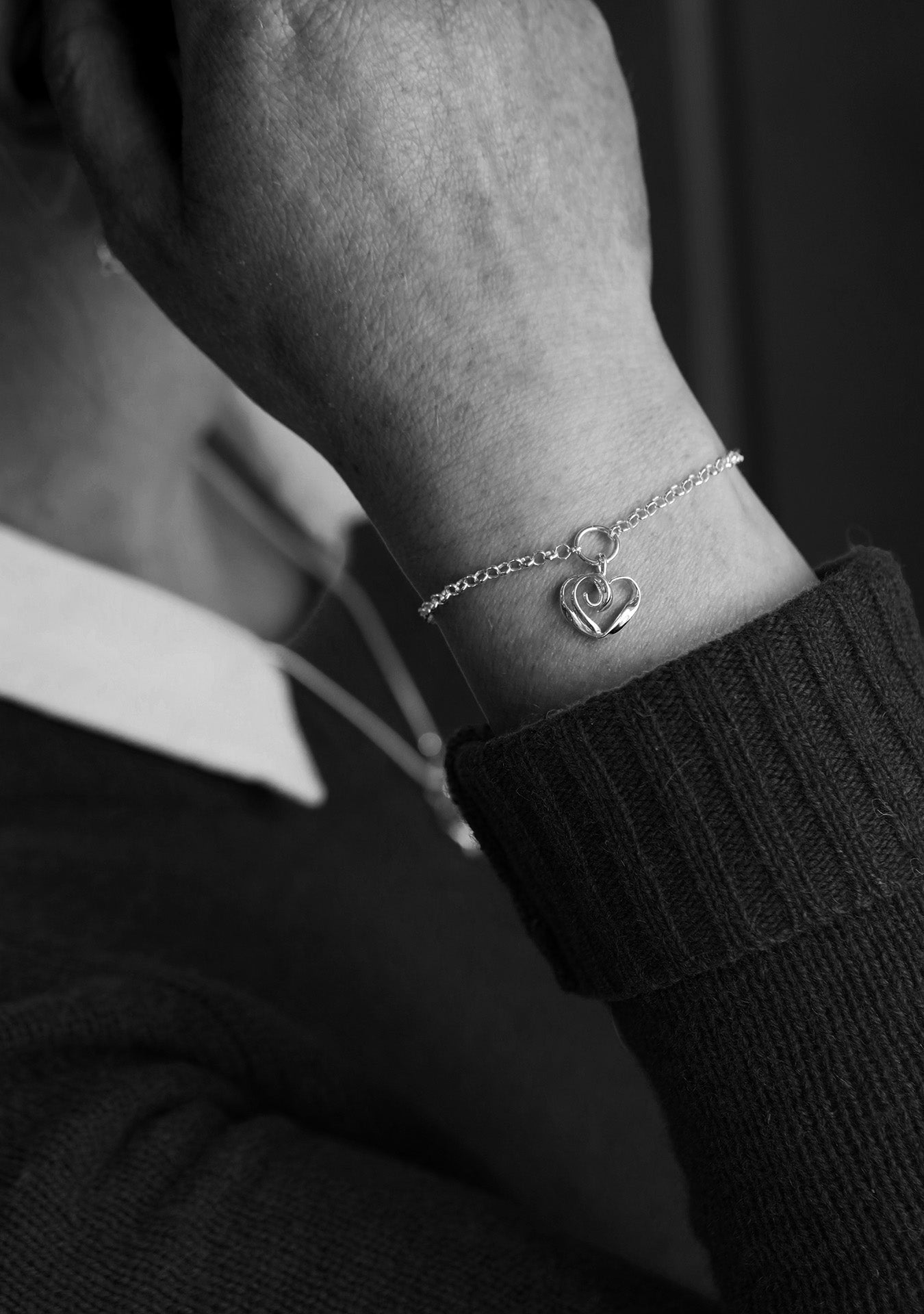 STORMSKÄRS MAJA HJÄRTA armband - Guldviva Jewellery