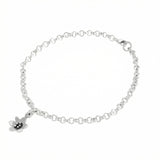 BLÅSIPPA (Lehtosinivuokko) XS rannekoru