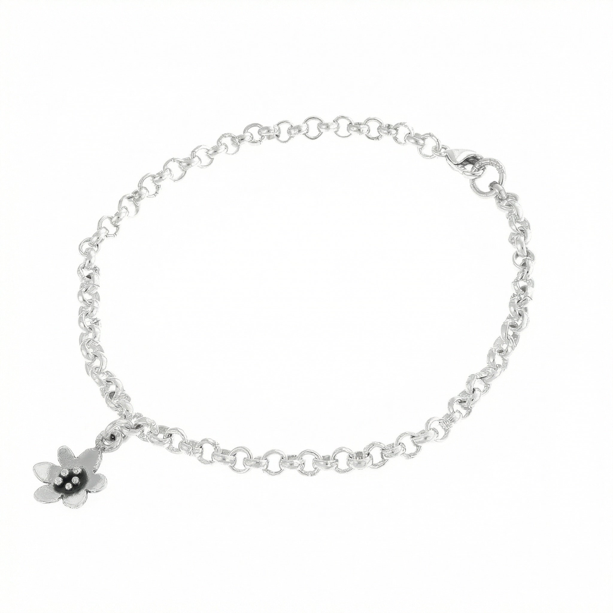 BLÅSIPPA (Lehtosinivuokko) XS rannekoru