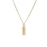 RÅG XS 18K halsband - Guldviva Jewellery