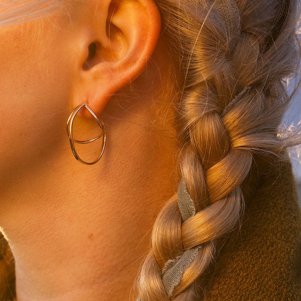 STORMSKÄRS MAJA FEST Örhänge stift i 18K - Guldviva Jewellery