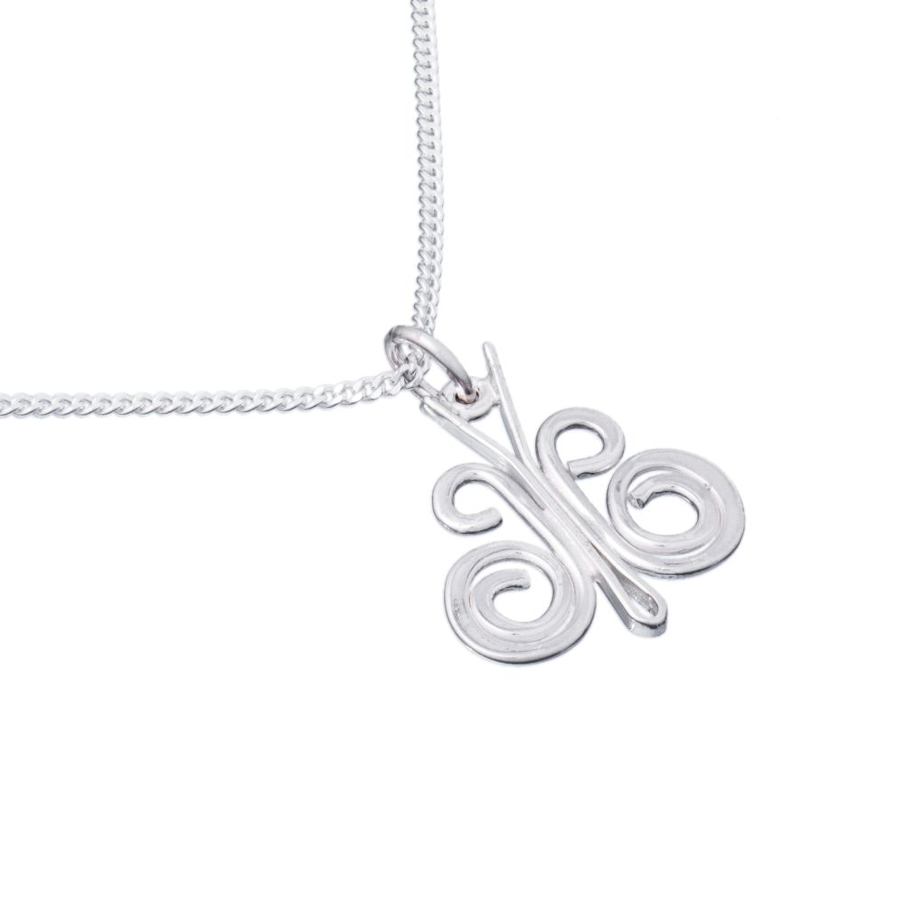 SAGA LILLA Fjäril halsband - Guldviva Jewellery